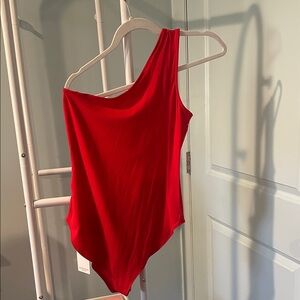 Mango Vibrant Red Bodysuit